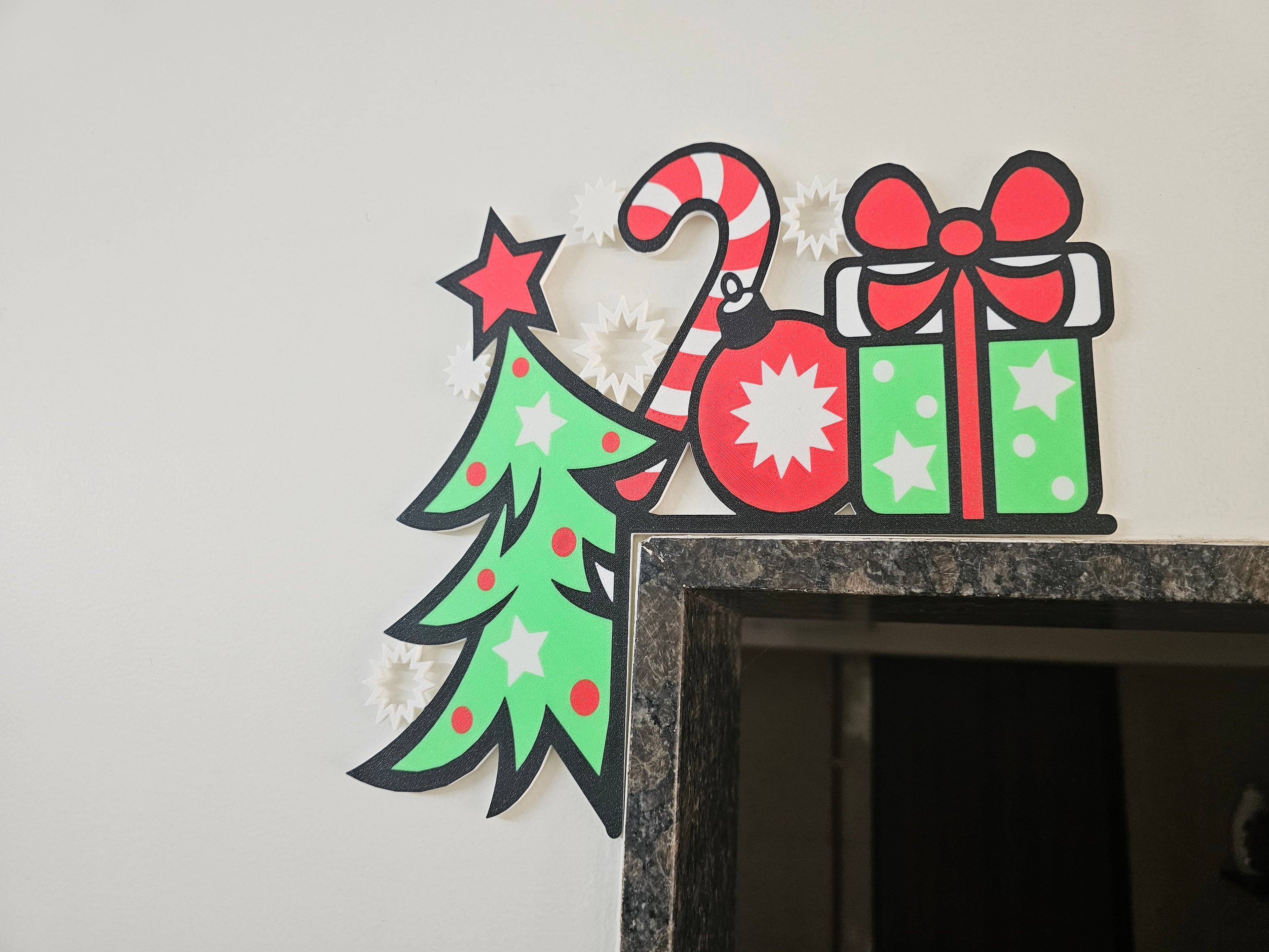 Christmas Door Topper