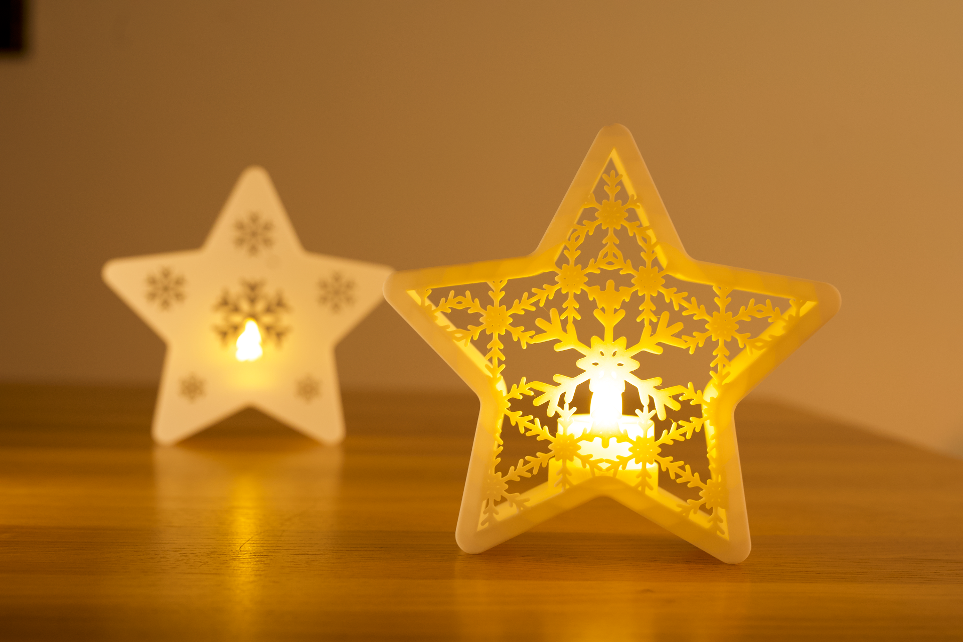 Snowflake Star Tealight