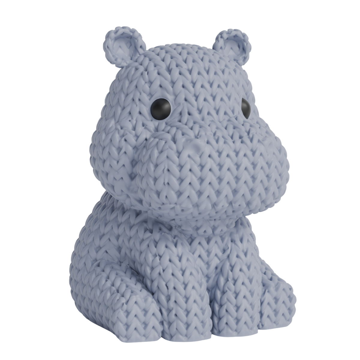 Hippoo - The Knitted Hippopotamus