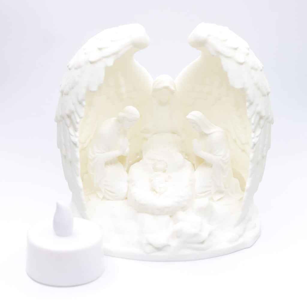 Holy Glow-Up Nativity Lamp