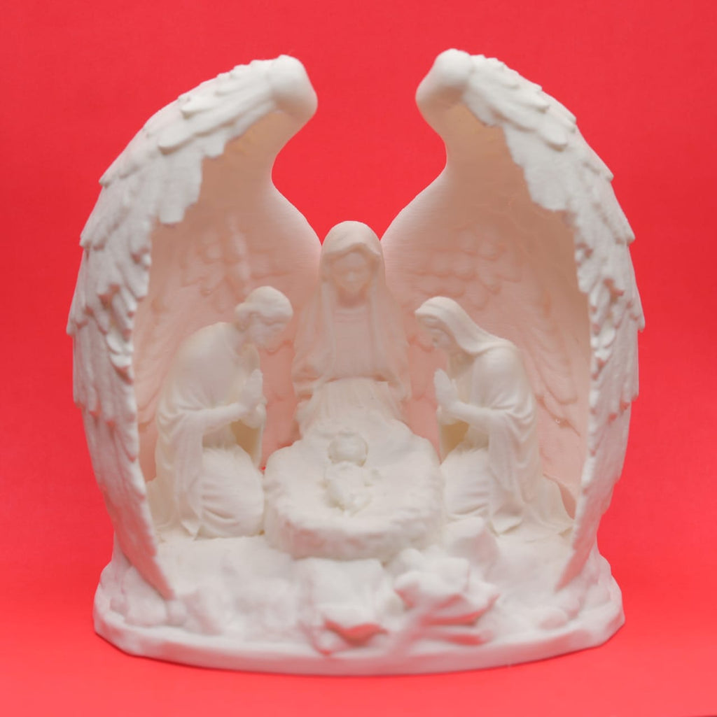 Holy Glow-Up Nativity Lamp