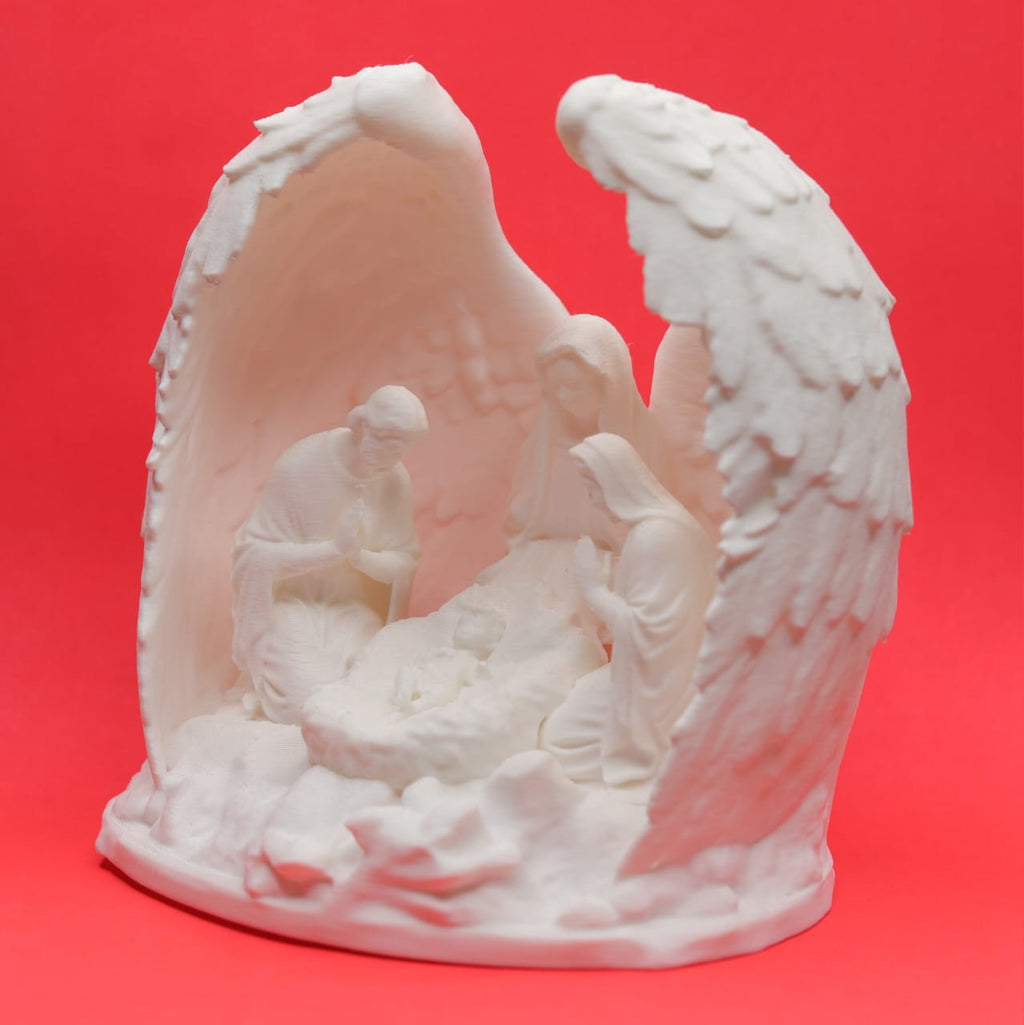 Holy Glow-Up Nativity Lamp