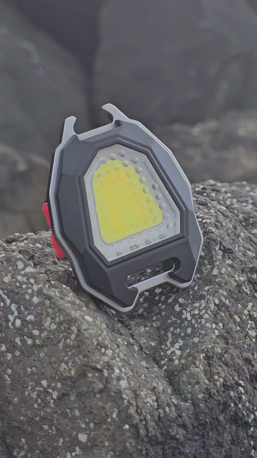 Camping Flashlight Lighter Keychain