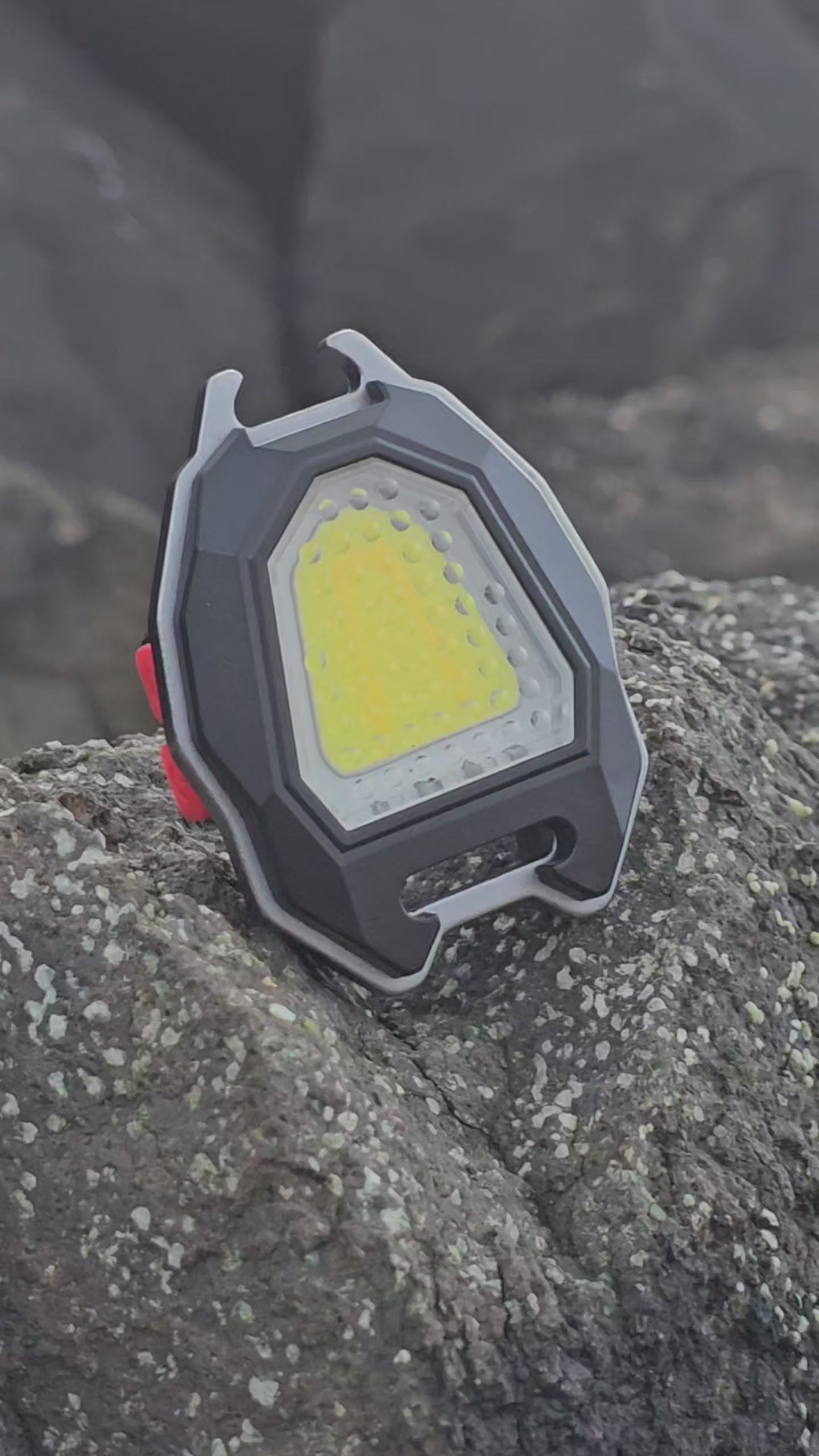 Camping Flashlight Lighter Keychain