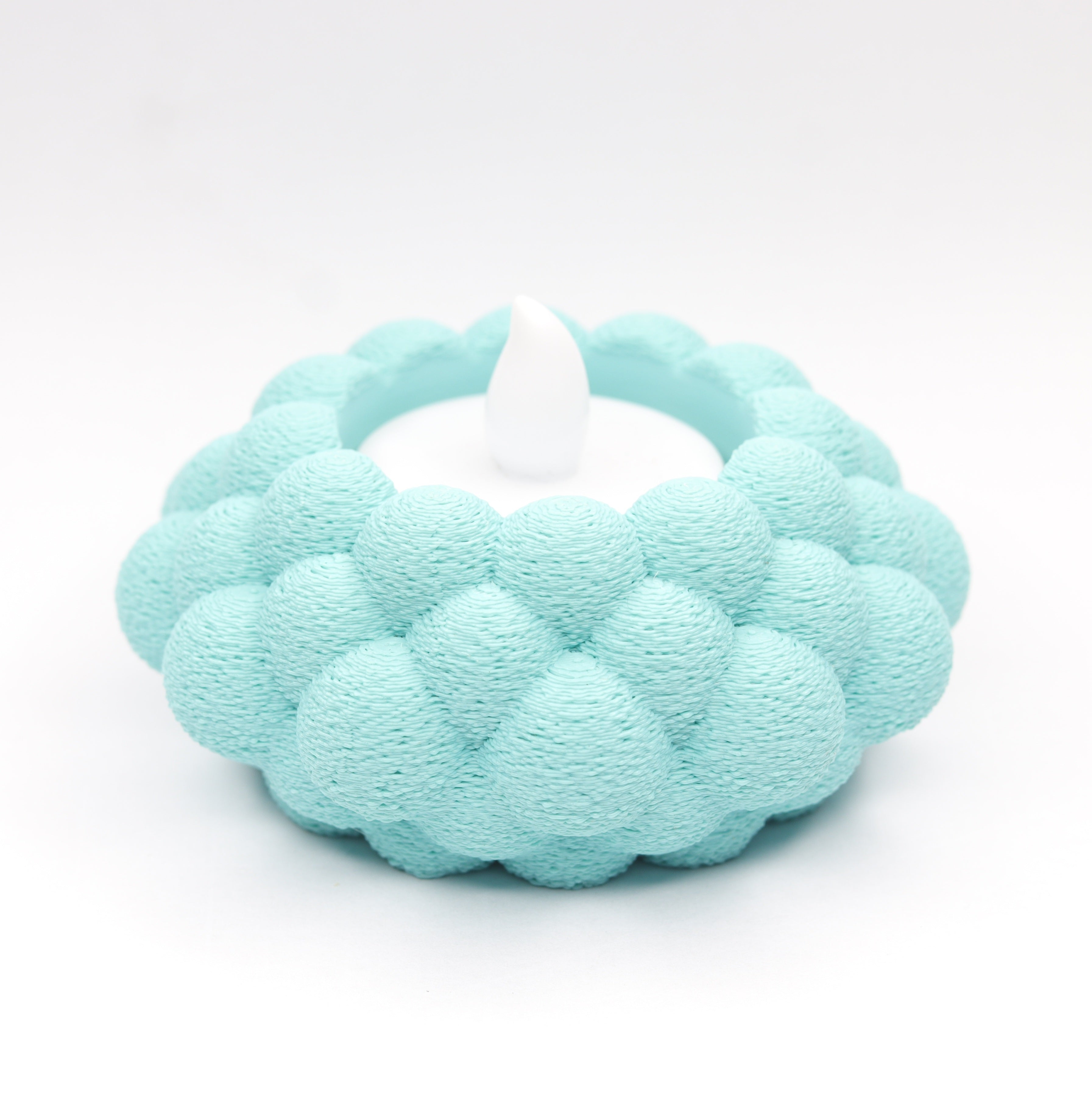 Fuzzy Bubble Tealight Holder