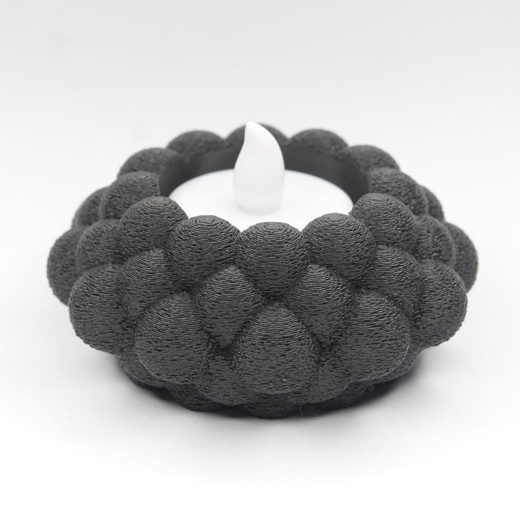 Fuzzy Bubble Tealight Holder